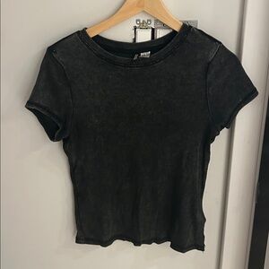 Dark Gray Short Sleeve T-Shirt